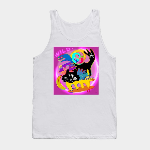 WILD Tank Top by Angel Rivas